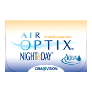 Контактные линзы непрерывного ношения Air Optix Night & Day Aqua - упаковка 3 шт.