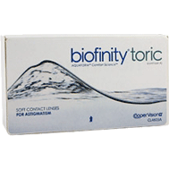 Контактные линзы Biofinity Toric - упаковка 3 шт.