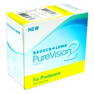 Линзы для коррекции пресбиопии PureVision2 Multi-Focal - 1 шт.