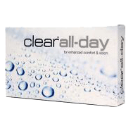 Биосовместимые контактные линзы Clear All-day - упаковка 6 шт.