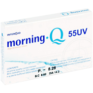Контактные линзы Morning Q 55 UV - 1 линза.